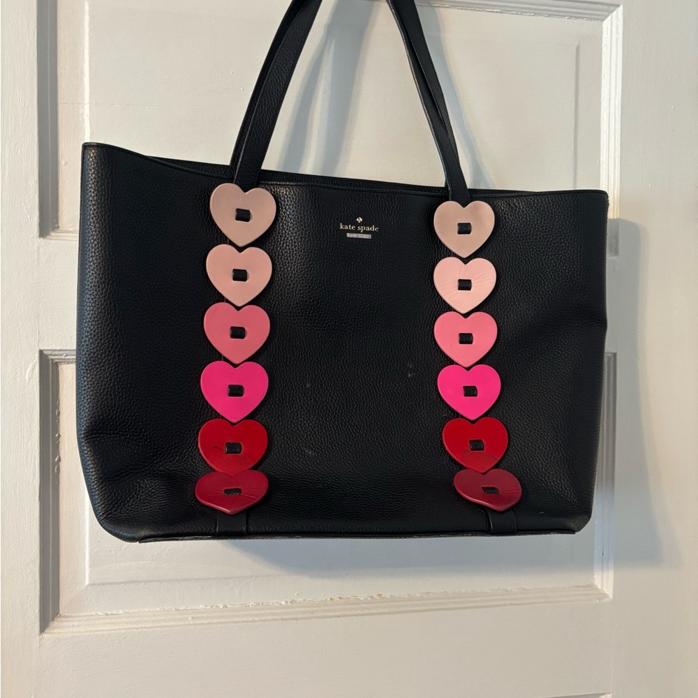 Kate Spade Ours Truly Ombre Heart Tote Bag (Flawed)